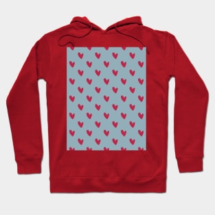 Hearts pattern Hoodie